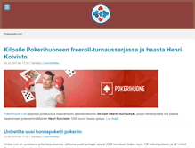 Tablet Screenshot of pokerinetti.com